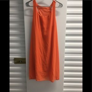 Handmade womens peach baby doll dress size medium.